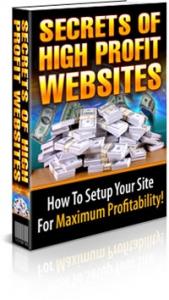 Secrets to High Profit Websites