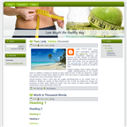 Weight Loss 01  WP Theme