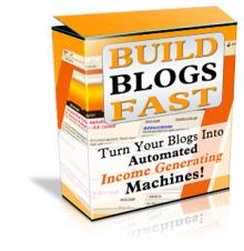 Build Blogs Fast