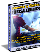 Newbie's Guide To Resale Rights