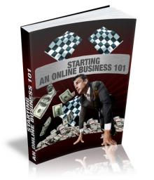 Starting An Online Business 101